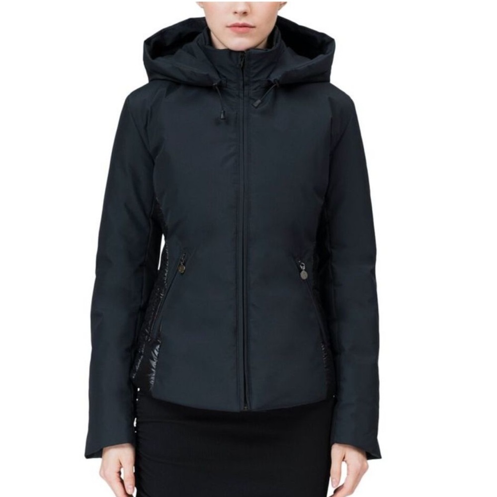 Snowman New York Down Filled Jacket Black Medium